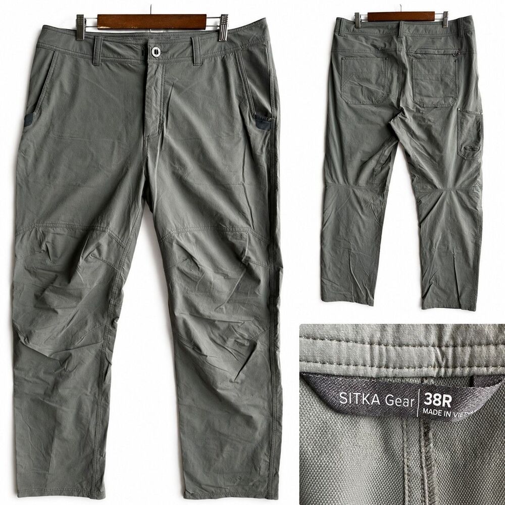 Sitka Gear Men’s Territory Carpenter Pants Gray Size 38R Hunting